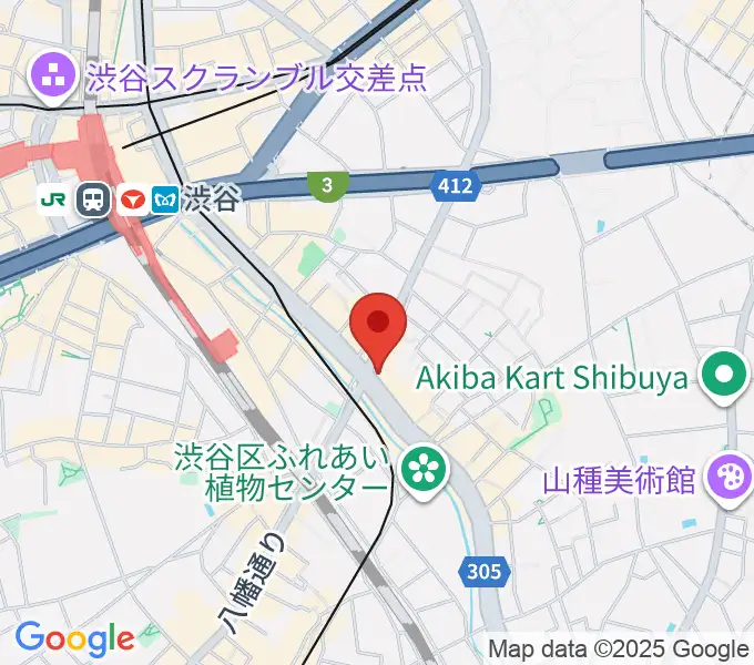 スタジオ サルバベルカントの地図