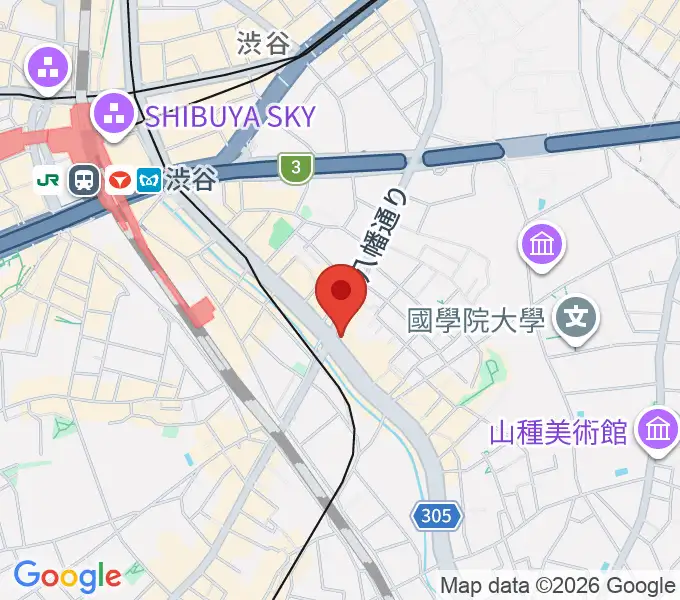 スタジオ サルバベルカントの地図