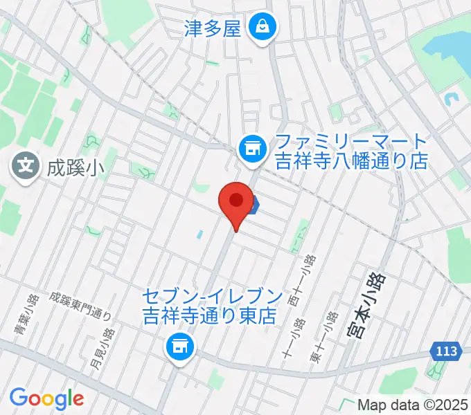 Akkord Guitarsの地図