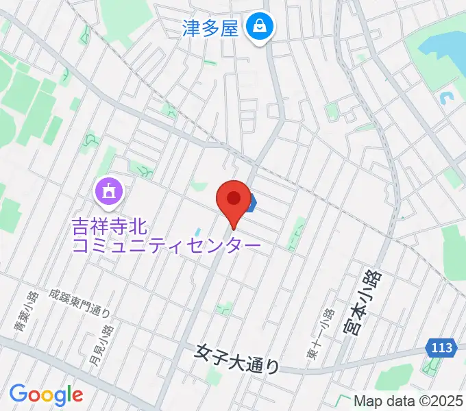 Akkord Guitarsの地図