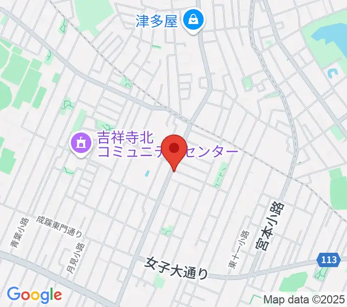 Akkord Guitarsの地図
