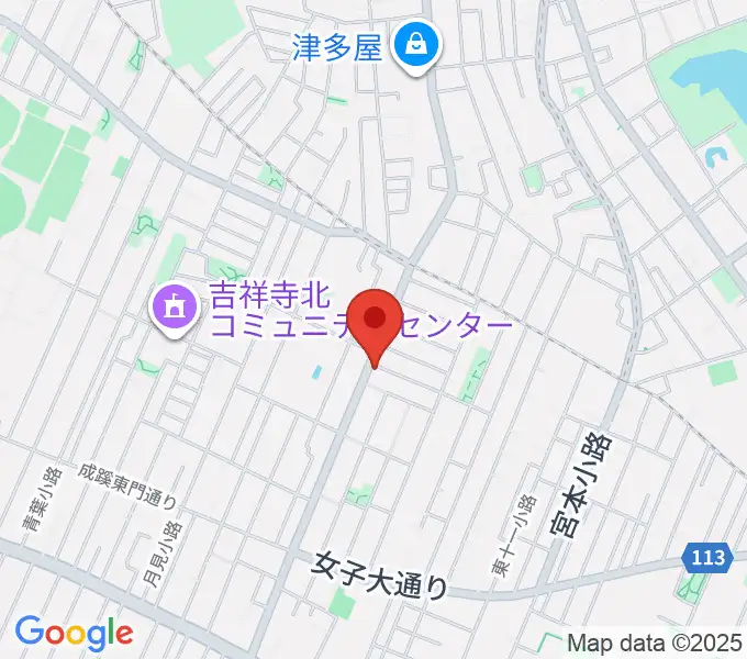 Akkord Guitarsの地図