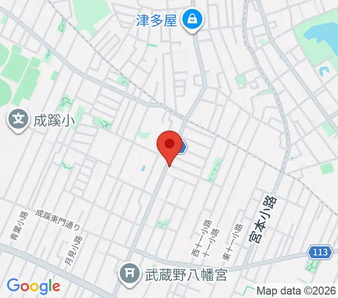 Akkord Guitarsの地図