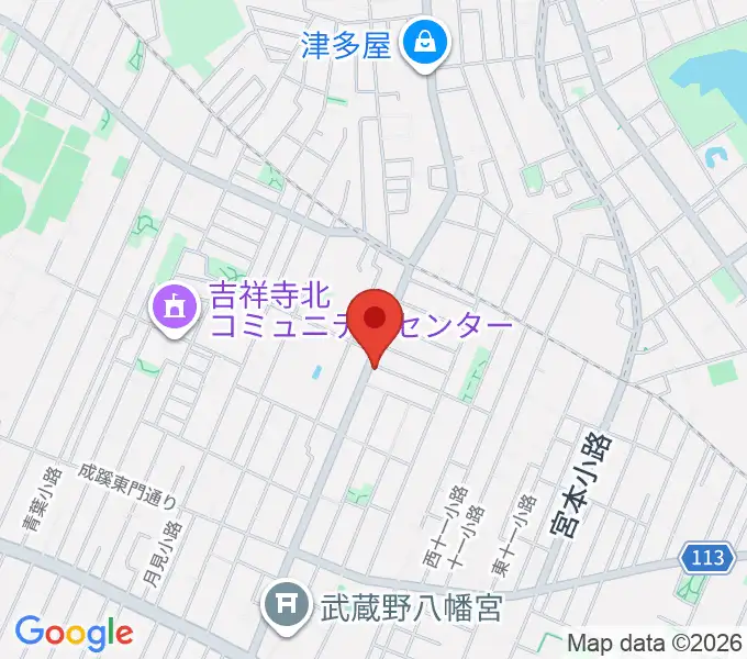 Akkord Guitarsの地図