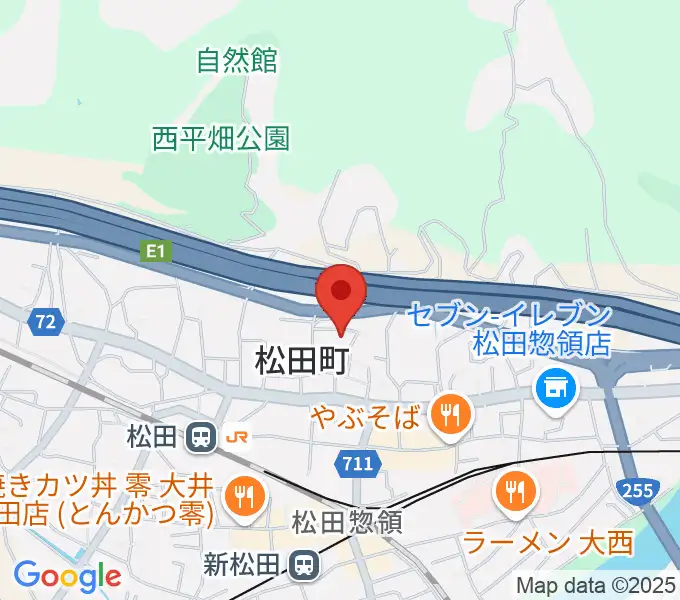 松田町生涯学習センターの地図
