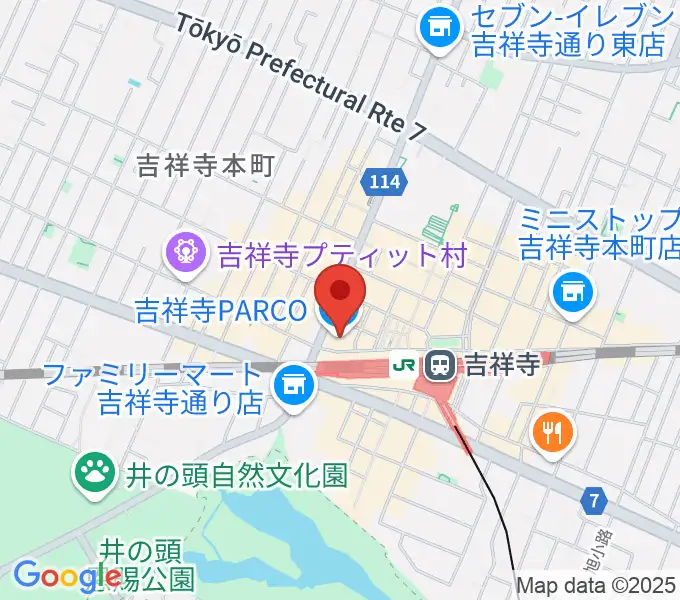 アップリンク吉祥寺の地図