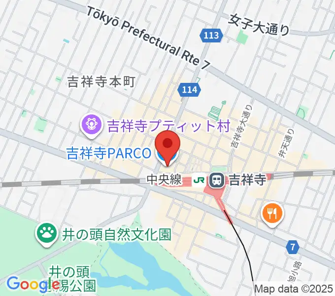 アップリンク吉祥寺の地図