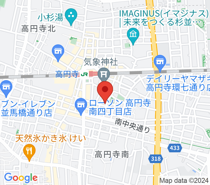 AMPcafeの場所
