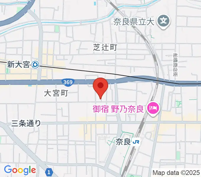 スターヒルスタジオの地図