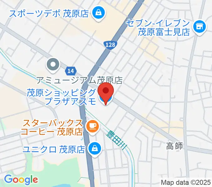 ASMO劇場の地図