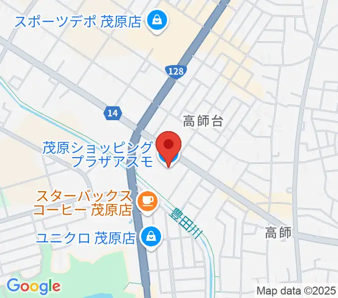 ASMO劇場の地図