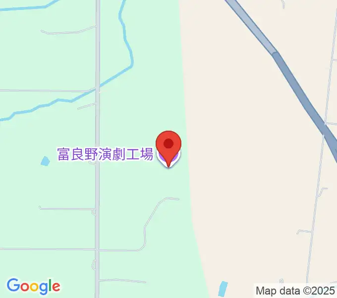 富良野演劇工場の地図