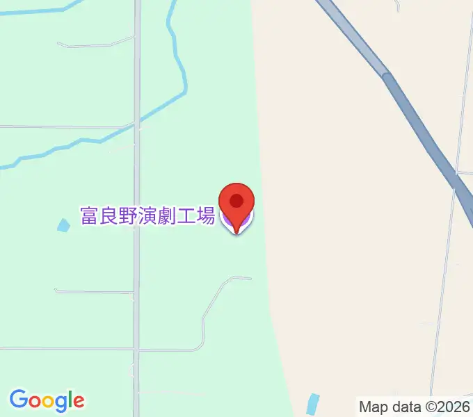 富良野演劇工場の地図