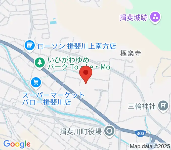 揖斐川町地域交流センターはなももの地図