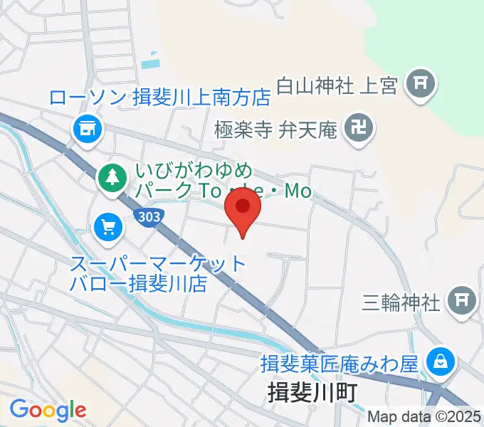 揖斐川町地域交流センターはなももの地図