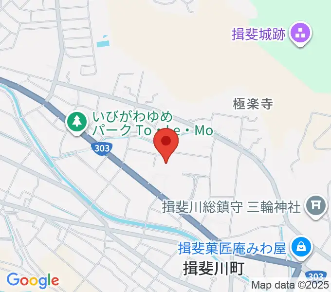 揖斐川町地域交流センターはなももの地図