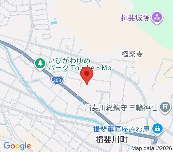 揖斐川町地域交流センターはなももの地図