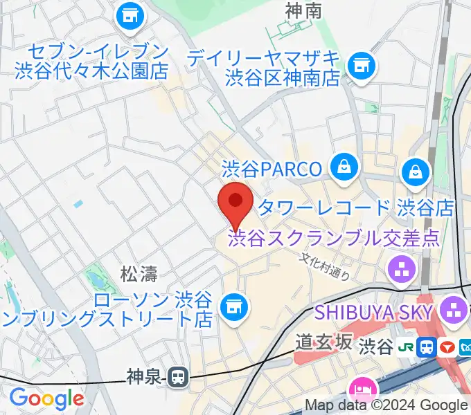 ル・シネマの地図