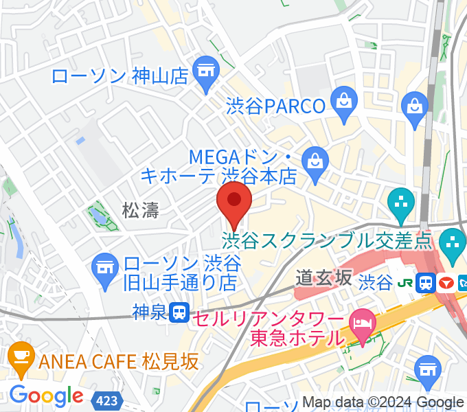 渋谷ユーロスペースの場所
