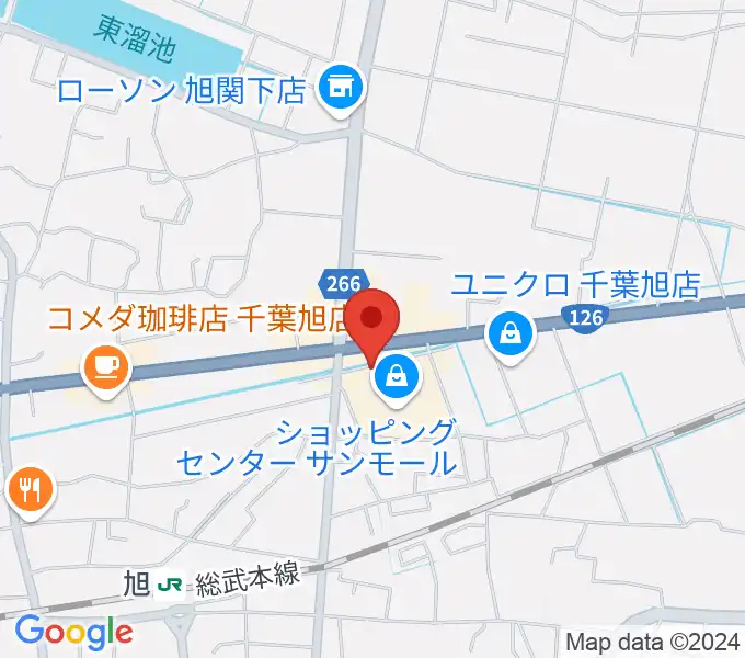 旭サンモールシネマの地図