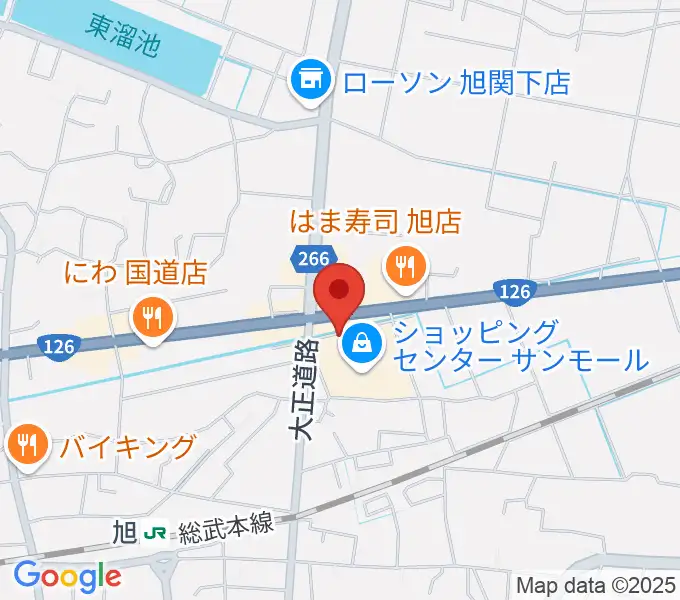 旭サンモールシネマの地図