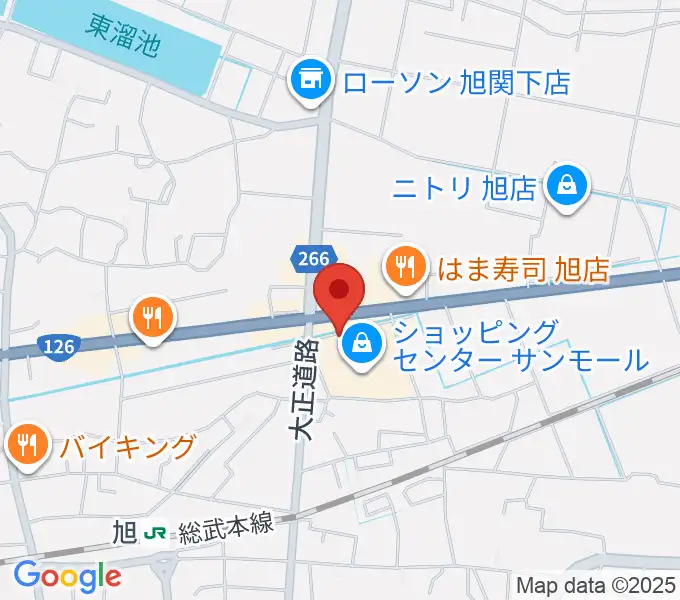 旭サンモールシネマの地図