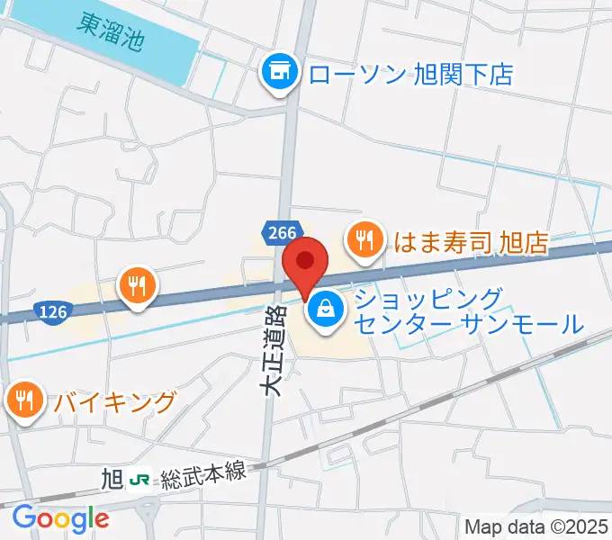 旭サンモールシネマの地図