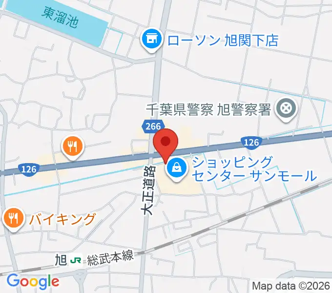 旭サンモールシネマの地図