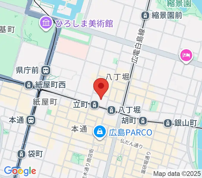 サロンシネマ1・2の地図