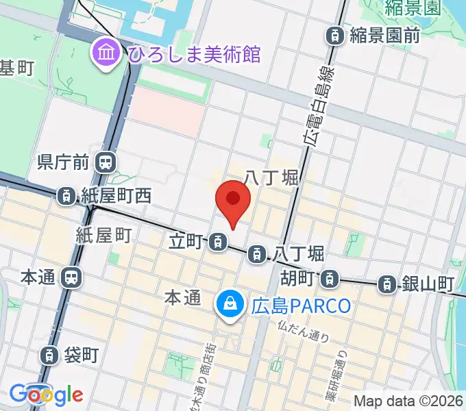 サロンシネマ1・2の地図