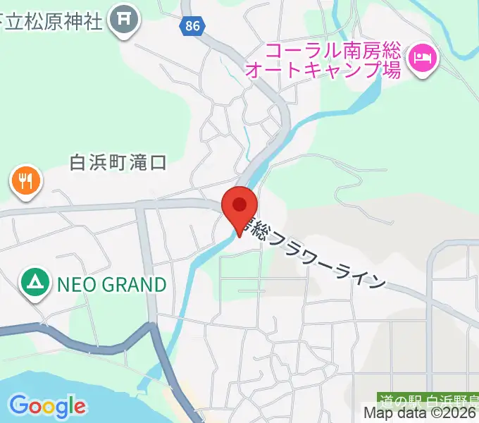 ル・ファーレ白浜の地図