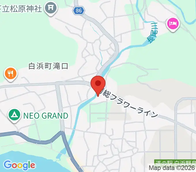 ル・ファーレ白浜の地図