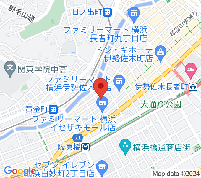 横浜シネマ・ジャック＆ベティの場所