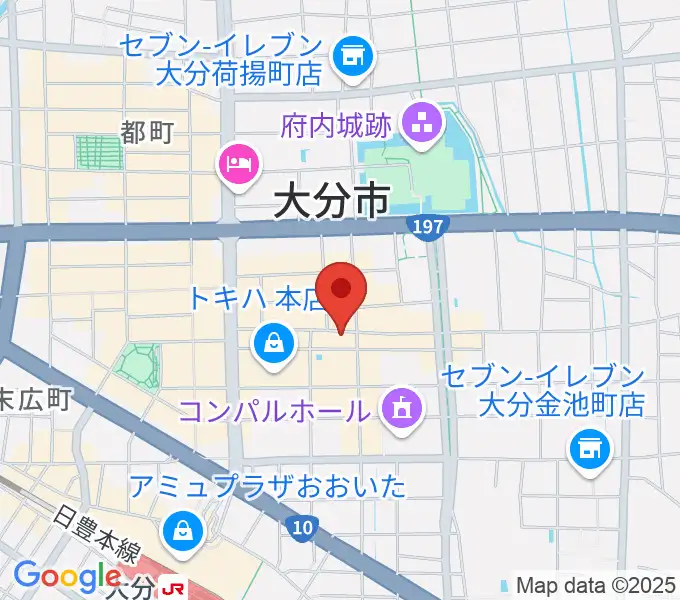 大分シネマ5の地図