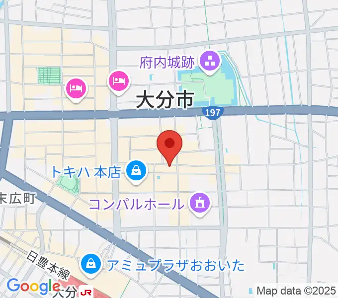 大分シネマ5の地図