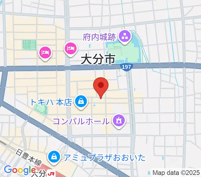 大分シネマ5の地図