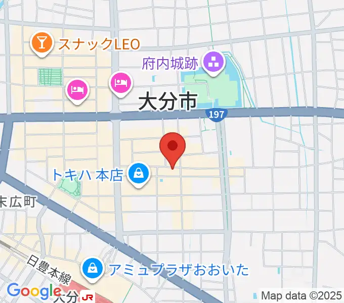 大分シネマ5の地図