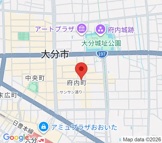 大分シネマ5の地図