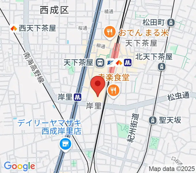大阪フィルハーモニー会館の地図
