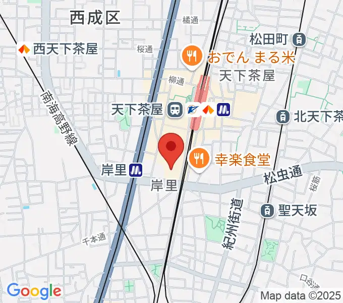 大阪フィルハーモニー会館の地図