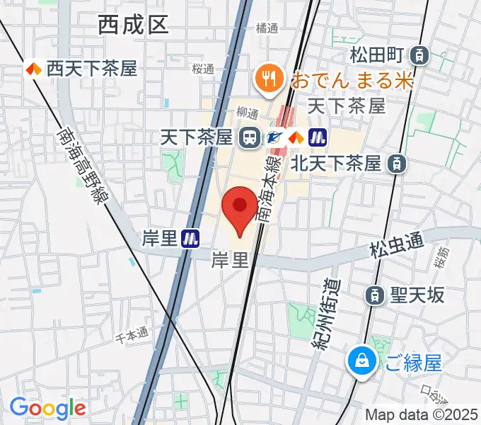 大阪フィルハーモニー会館の地図