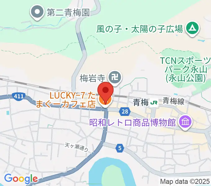 S&Dたまぐーセンターの地図
