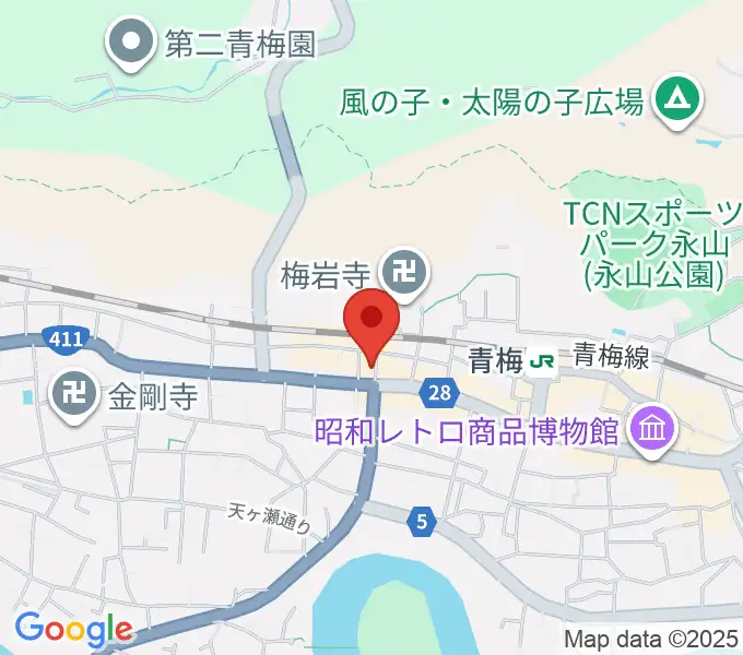 S&Dたまぐーセンターの地図