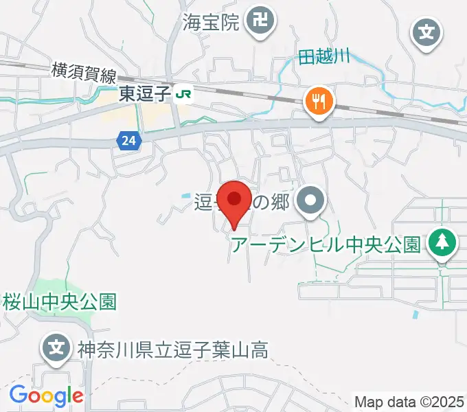 Y's Music Factoryの地図