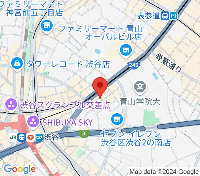 渋谷シアター・イメージフォーラムの地図