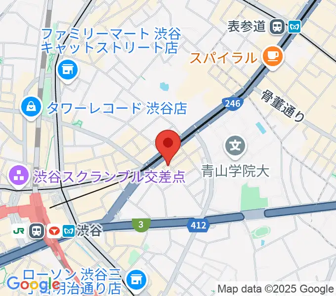 渋谷シアター・イメージフォーラムの地図