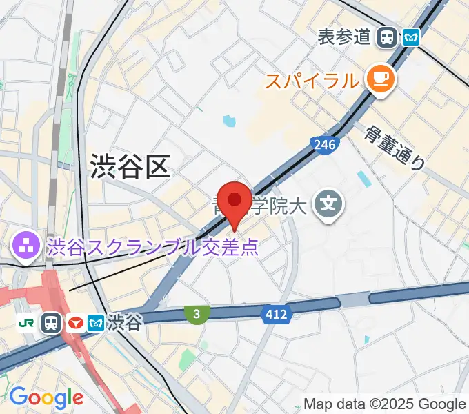 渋谷シアター・イメージフォーラムの地図