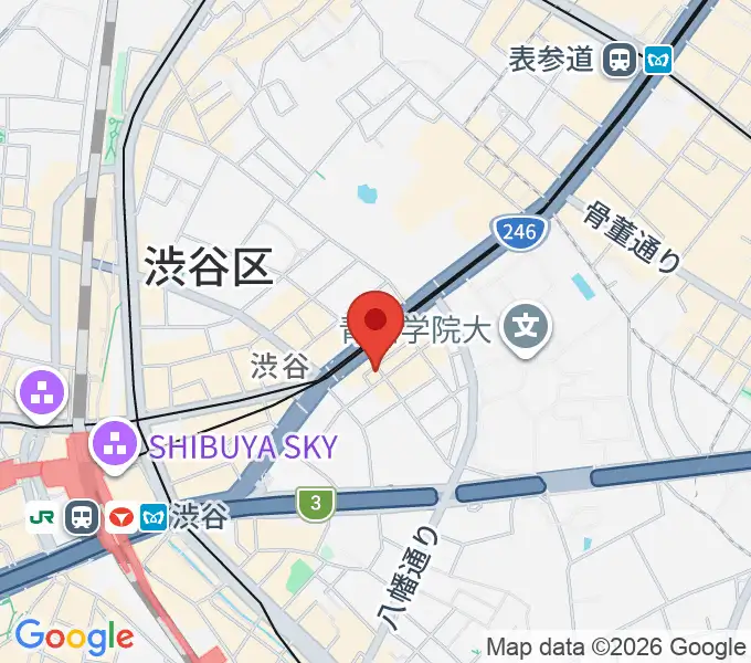 渋谷シアター・イメージフォーラムの地図