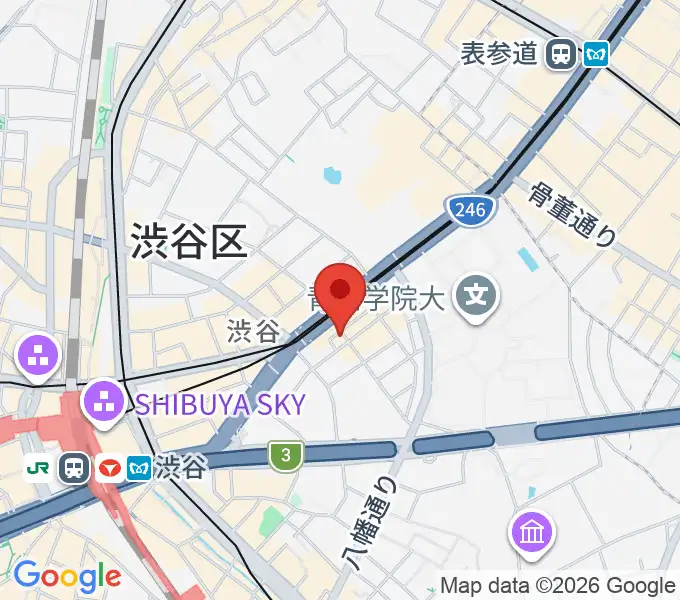 渋谷シアター・イメージフォーラムの地図