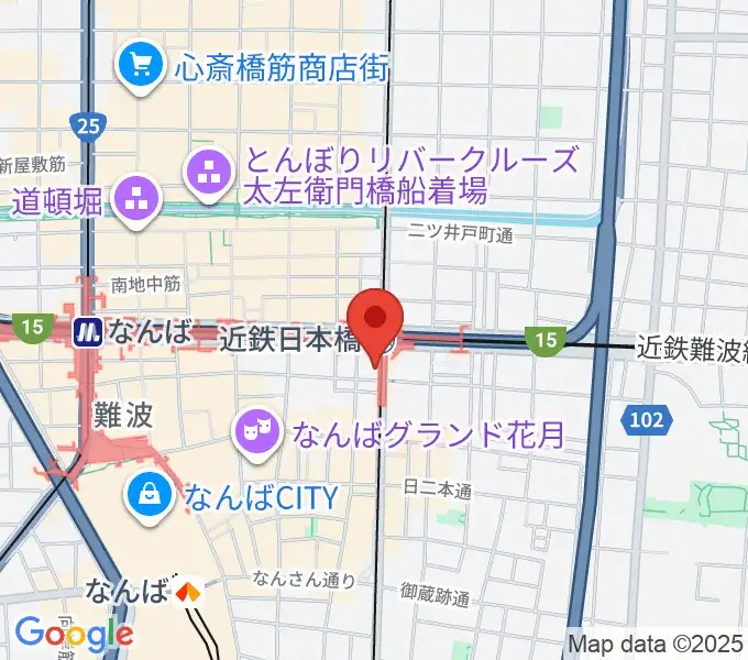 スタジオハイダウェイ日本橋店の地図